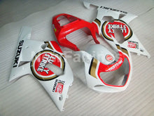 Load image into Gallery viewer, Red and White Lucky Strike - GSX-R600 01-03 Fairing Kit