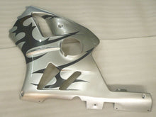 Load image into Gallery viewer, Silver and Black Flame - NINJA ZX-12R 02-04 Fairing Kit