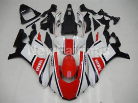 White and Red Black Factory Style - YZF-R1 15-19 Fairing Kit Vehicles & Parts > Vehicle Parts & Accessories > Motor