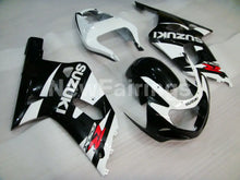 Load image into Gallery viewer, White and Black Factory Style - GSX-R600 01-03 Fairing Kit