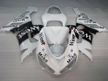 Load image into Gallery viewer, White and Black West - NINJA ZX-6R 05-06 Fairing Kit
