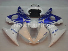 Load image into Gallery viewer, White and Blue Factory Style - YZF-R6 03-04 Fairing Kit Vehicles &amp; Parts > Vehicle Parts &amp; Accessories > Motor Vehicle