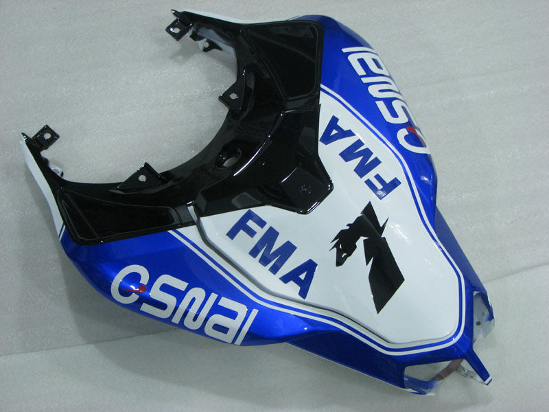 White and Blue Red TIM - Ducati 848/1098/1198 07-11 Fairing