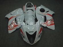 Load image into Gallery viewer, White with orange decals Factory Style - GSX1300R Hayabusa