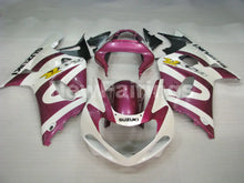 Load image into Gallery viewer, White and Purple Red Factory Style - GSX-R600 01-03 Fairing Kit