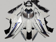 Load image into Gallery viewer, White and Silver Blue No decals - YZF-R6 08-16 Fairing Kit Vehicles &amp; Parts > Vehicle Parts &amp; Accessories > Motor