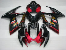 Load image into Gallery viewer, Wine Red and Black Golden Factory Style - GSX-R750 06-07