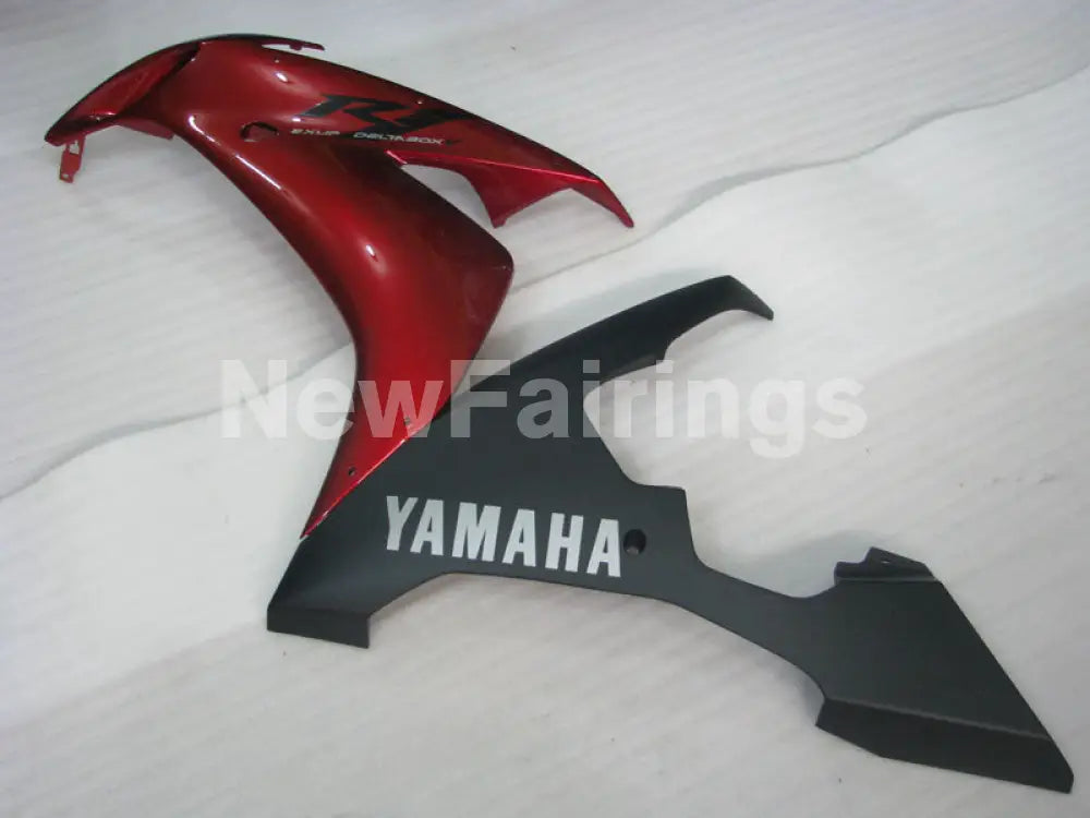 Wine Red and Matte Black Factory Style - YZF-R1 04-06 – NewFairing