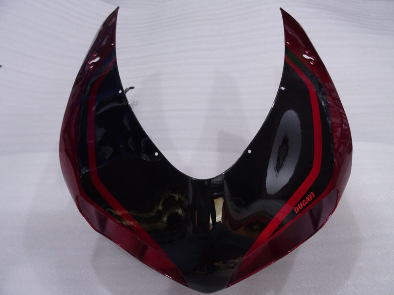Wine Red and Black Factory Style - Ducati 848 07-11 Fairing