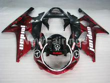 Load image into Gallery viewer, Wine Red and Black Jordan - GSX-R600 01-03 Fairing Kit