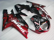 Load image into Gallery viewer, Wine Red and Black Jordan - GSX-R600 01-03 Fairing Kit