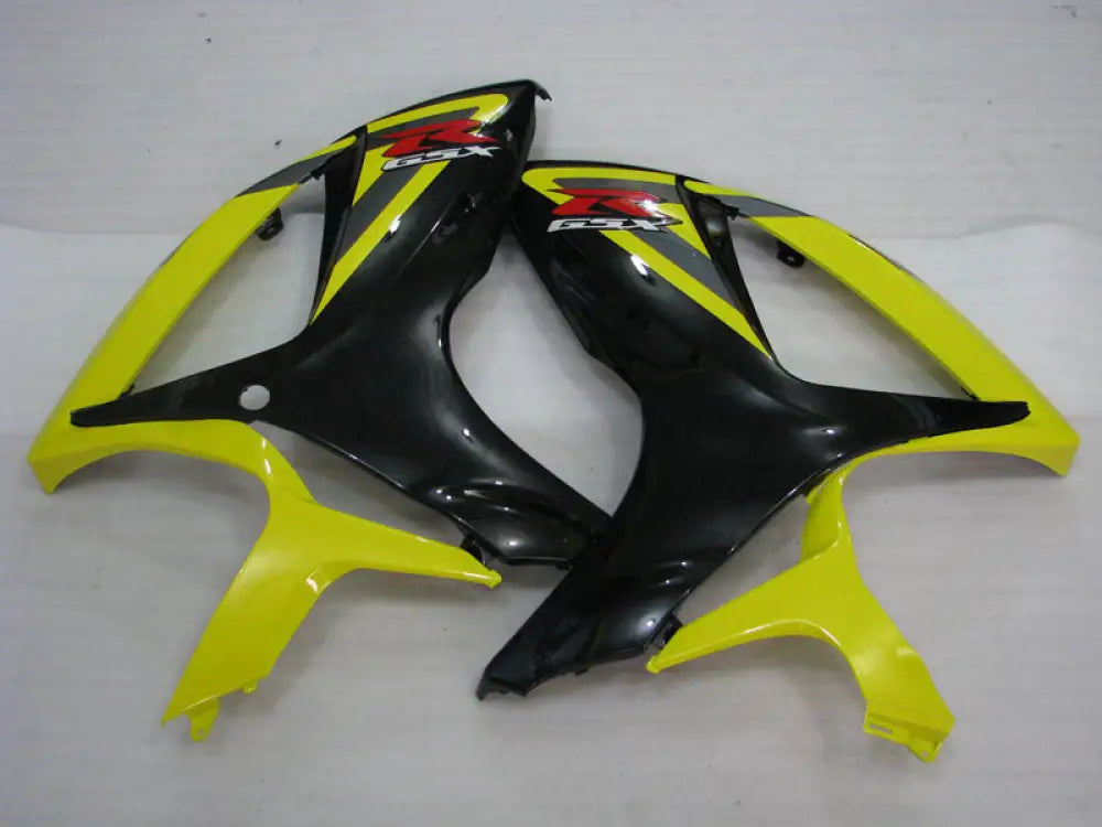 Yellow and Black Factory Style - GSX-R750 06-07 Fairing Kit