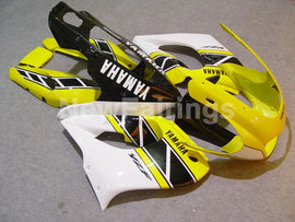 Yellow and Black White Factory Style - YZF1000R Thunderace 96-05 Fairing Kit Vehicles & Parts > Vehicle Parts &