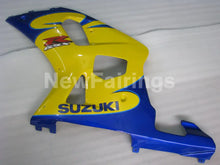 Load image into Gallery viewer, Yellow and Blue White Factory Style - GSX-R600 01-03 Fairing Kit