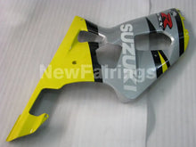 Load image into Gallery viewer, Yellow Silver and Black Factory Style - GSX-R600 01-03 Fairing Kit
